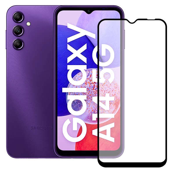Bufalo Samsung Galaxy A14 Seramik MAT 9D Tam Kaplama Ekran Koruyucu ürün görseli 1