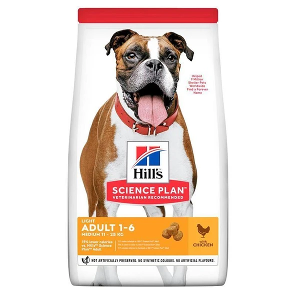 Hills Light Medium Tavuk Yetiş Köpek Mama 14 Kg ürün görseli 1
