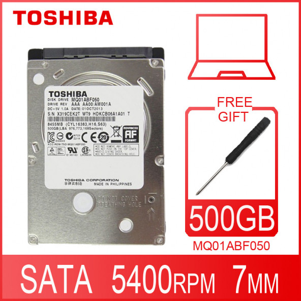 Toshiba 500 GB 2.5" Harici Harddisk USB 2.0 - Resim 2