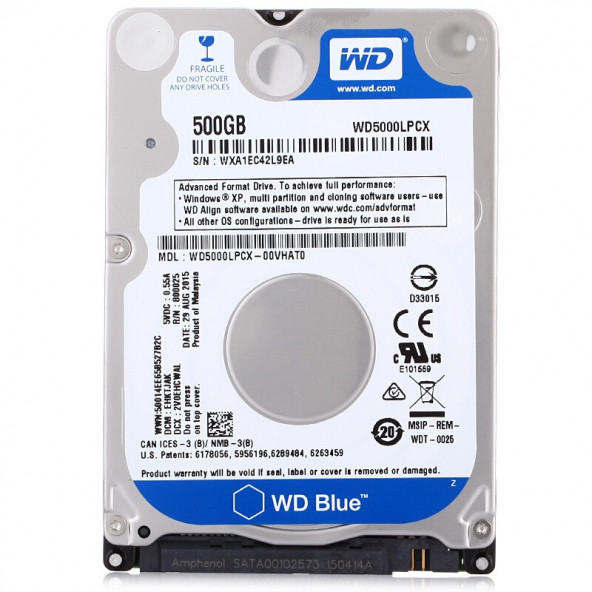 Western Digital 500 GB 2.5" Harici Harddisk USB 2.0 - Resim 2