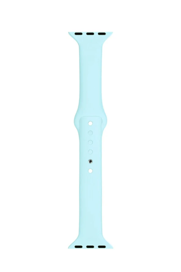 Apple Watch Seri 1 2 3 Için 42 Mm Slim Silikon Kordon Sky Blue ürün görseli 1