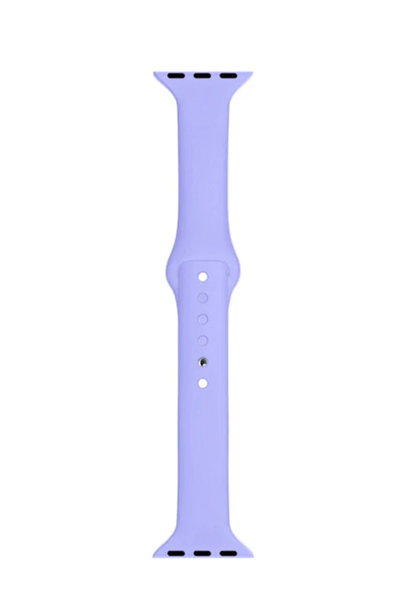 Apple Watch Seri 4 5 6 Için 40 Mm Slim Silikon Kordon Lila ürün görseli 1
