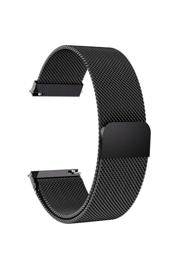 Fossil Watch Gen 6 Için Metal Milanese Kordon Siyah ürün görseli 1