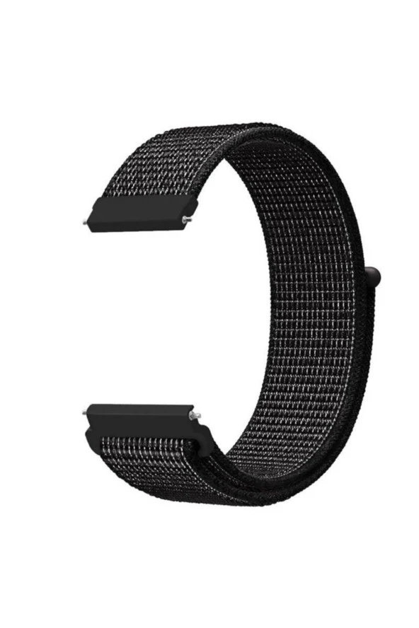 Fossil Watch Gen 6 Için Dokuma Kordon Reflector Black ürün görseli 1