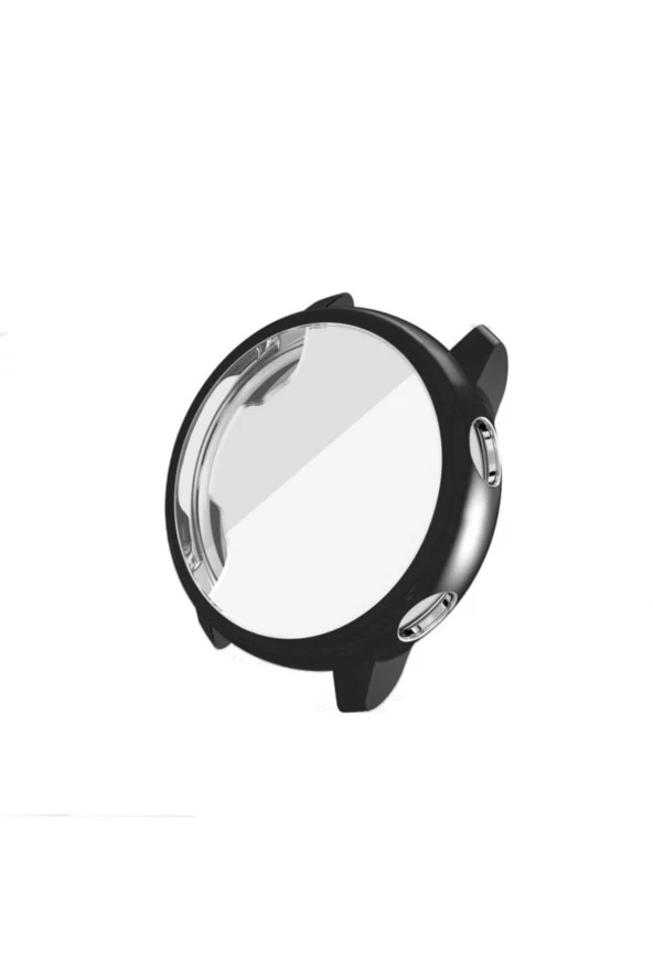 Samsung Galaxy Active 2 44mm R820 Için Tam Kaplama Silikon Kılıf Siyah ürün görseli 1