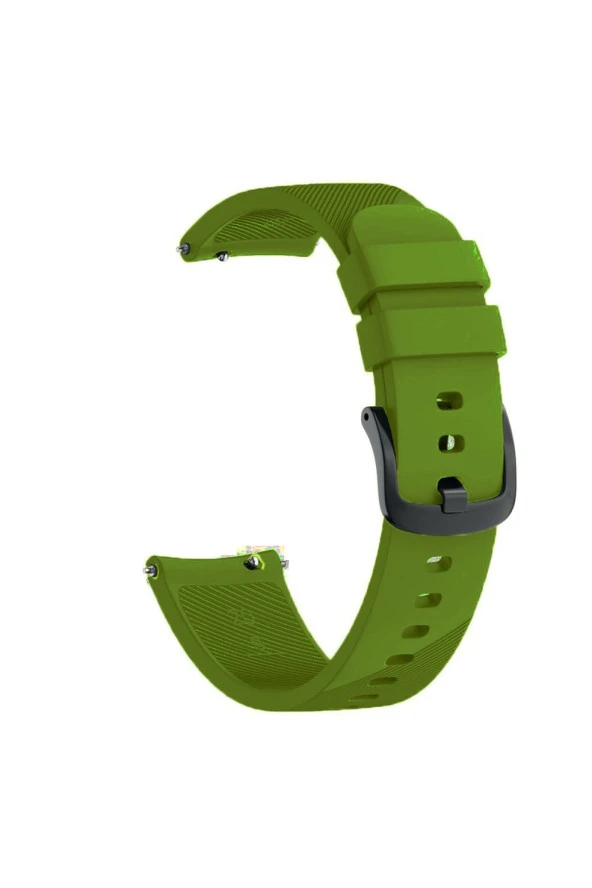 Samsung Galaxy Watch 4 44 Mm R870 Için Silikon Kordon Yeşil ürün görseli 1