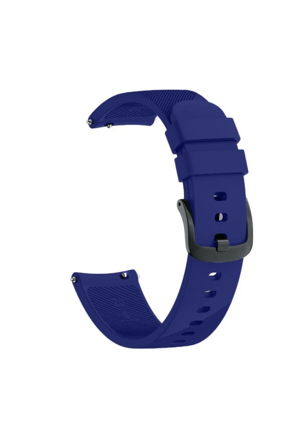 Samsung Galaxy Watch 4 44 Mm R870 Için Silikon Kordon Lacivert ürün görseli 1