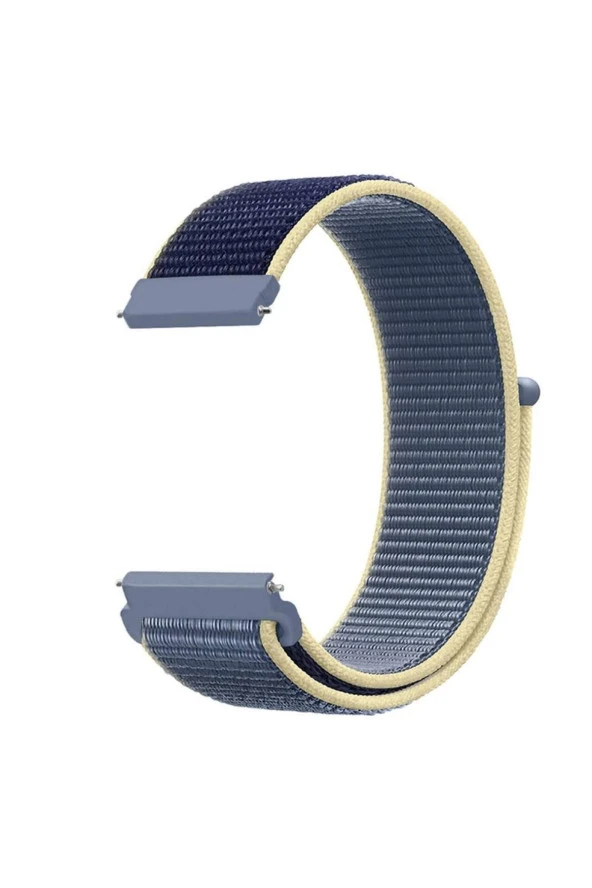 Samsung Galaxy Watch 4 44 Mm R870 Için Dokuma Kordon Alaskan Blue ürün görseli 1
