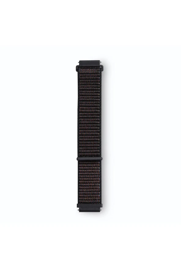Samsung Galaxy Watch 4 Classic 42 Mm R880 Için Dokuma Kordon Siyah Kırmızı Noktalı(black) ürün görseli 1