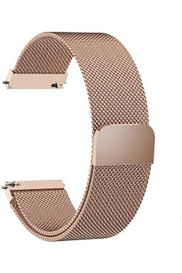 Samsung Galaxy Watch 4 Classic 42 Mm R880 Için Metal Milanese Kordon Rose Gold ürün görseli 1