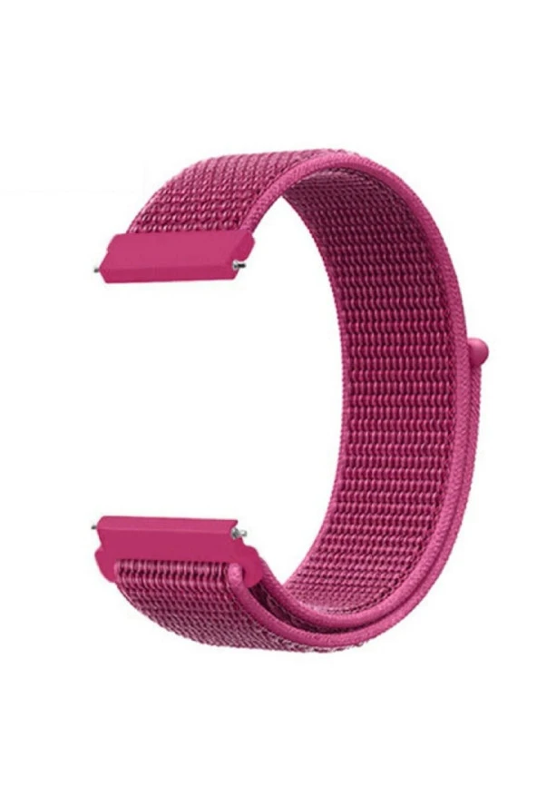 Samsung Galaxy Watch 4 Classic 42 Mm R880 Uyumlu Için Dokuma Kordon Dragonfruit ürün görseli 1
