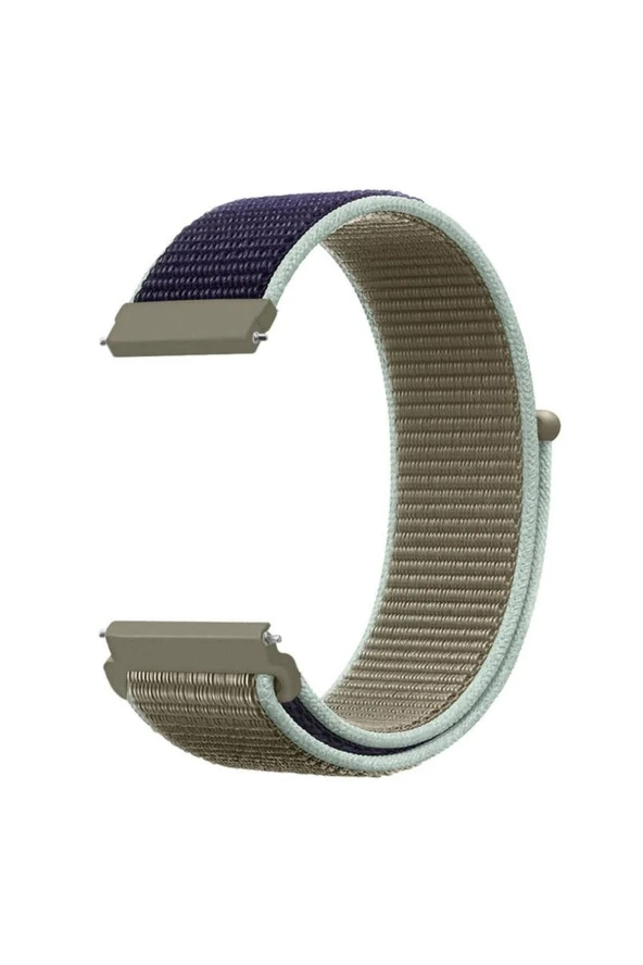 Samsung Galaxy Watch 4 Classic 46 Mm R890 Için Dokuma Kordon Khaki(uçuk Haki) ürün görseli 1
