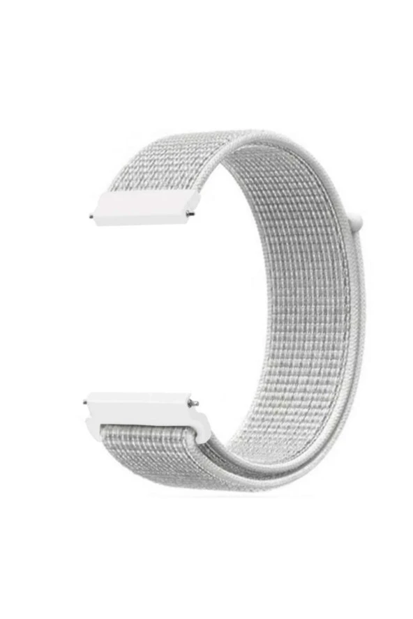 Fitbit Versa 2 Için Dokuma Kordon Summit White ürün görseli 1