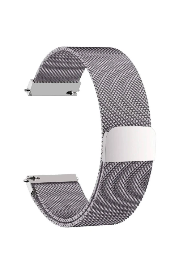 Samsung Galaxy Watch 4 40 Mm R860 Için Metal Milanese Kordon Gümüş ürün görseli 1