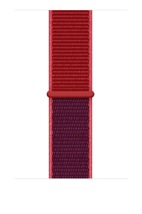Samsung Galaxy Watch 4 40 Mm R860 Için Dokuma Kordon Product Red ürün görseli 1