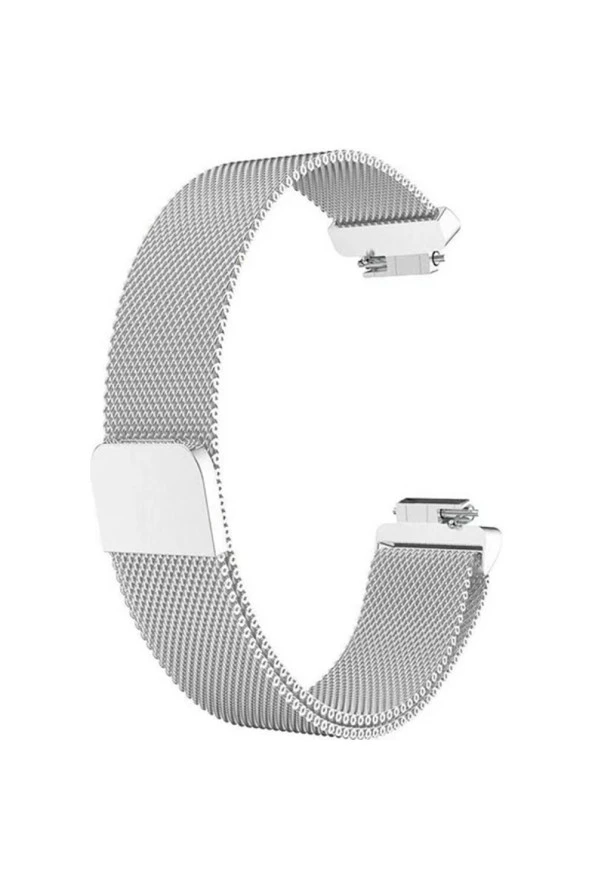 Fitbit Inspire - Inspire Hr Uyumlu  Metal Milanese Kordon Gümüş ürün görseli 1