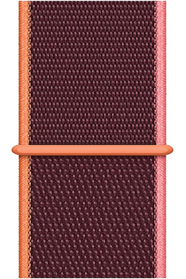 Garmin Vivomove Style - Luxe Için Dokuma Kordon Kayış Plum ürün görseli 1
