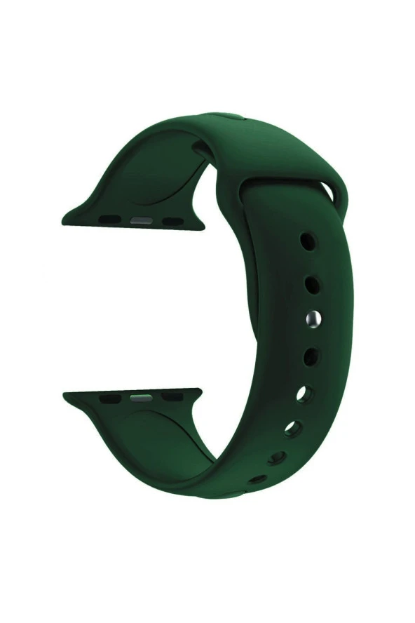Apple Watch Se Için 44 Mm Small Beden(s/m Size) Silikon Kordon Pine Green(çam Yeşili) ürün görseli 1