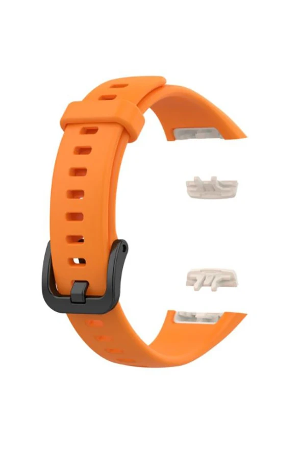 Honor Band 6 Için Silikon Kordon Turuncu ürün görseli 1