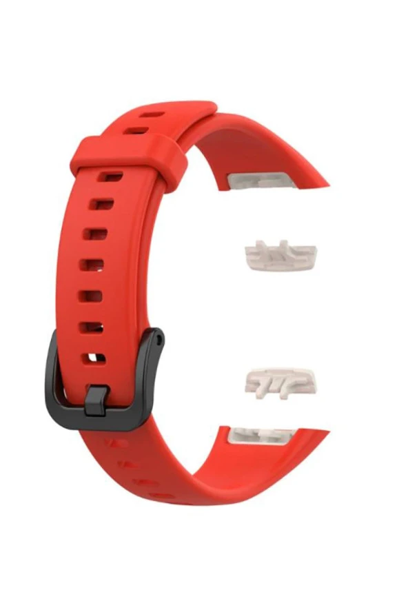 Honor Band 6 Için Silikon Kordon Kırmızı ürün görseli 1
