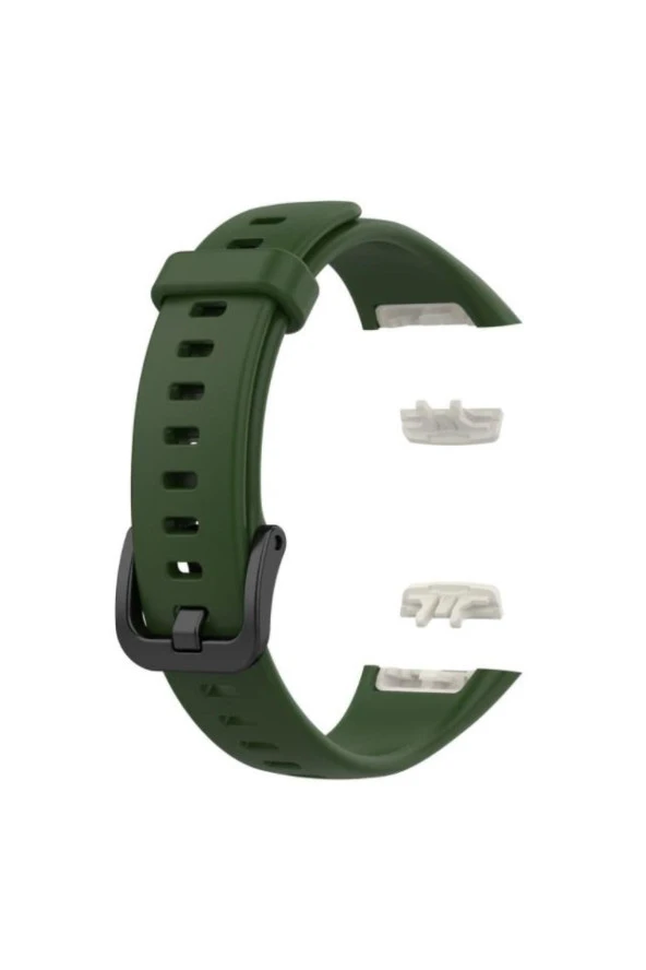 Honor Band 6 Için Silikon Kordon Koyu Yeşil ürün görseli 1