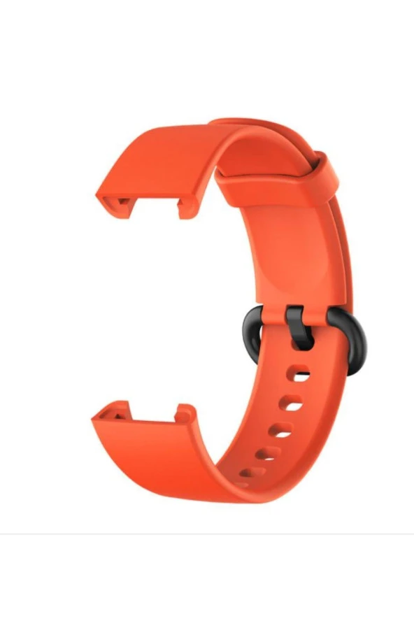 Mi Watch Lite Ile Uyumlu Silikon Kordon Turuncu ürün görseli 1
