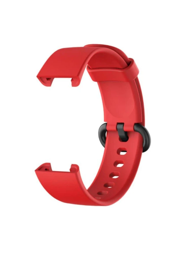 Mi Watch Lite Ile Uyumlu Silikon Kordon Kırmızı ürün görseli 1