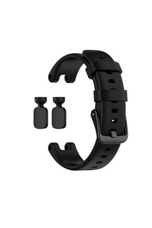 Garmin Lily Uyumlu Silikon Kordon Kayış Siyah ürün görseli 1