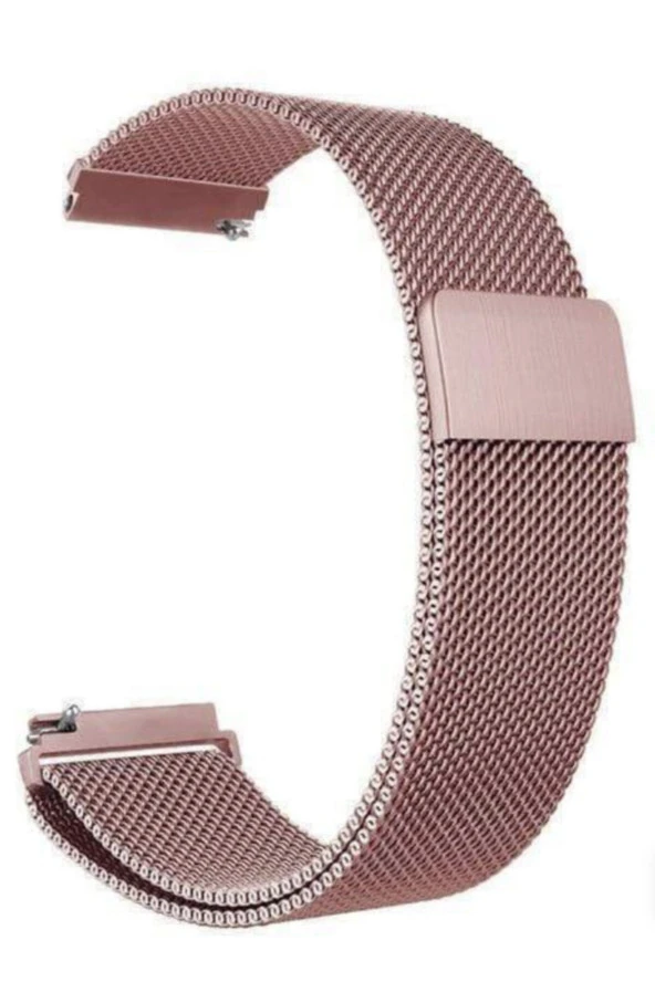 Realme Watch S Pro Için Metal Mıknatıslı Milanese Kordon Rose ürün görseli 1