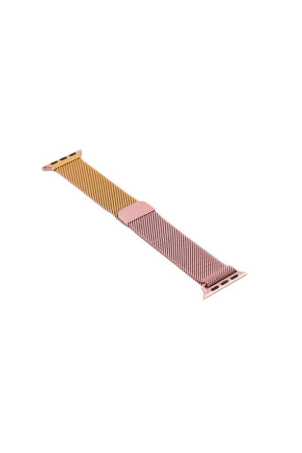 Apple Watch Seri 4 5 6 40 mm Uyumlu İki Renkli Metal Milanese Kordon ürün görseli 1