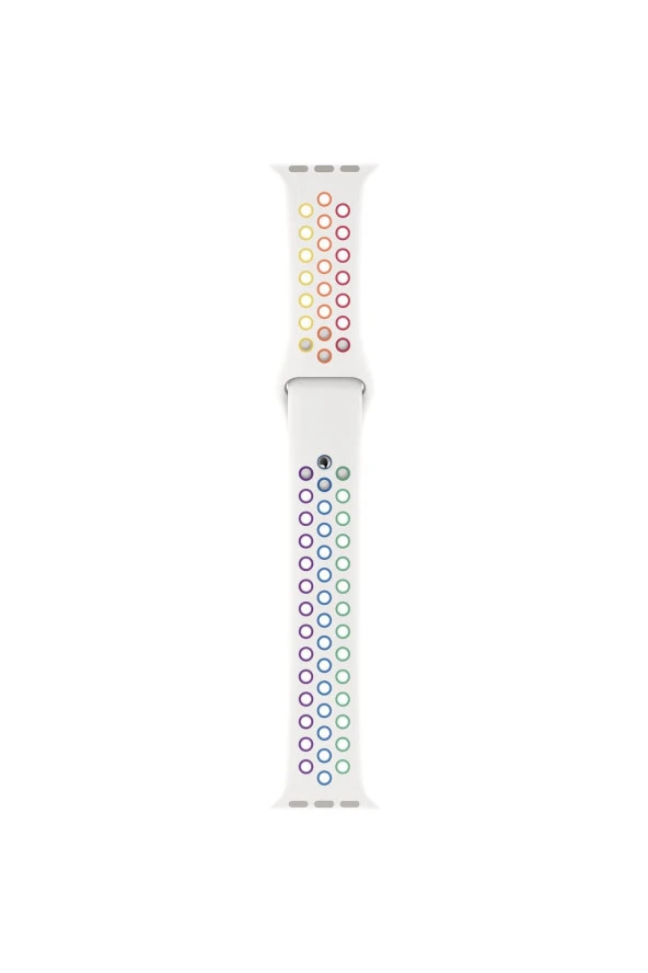 Watch Seri 1 2 3 42 Mm Için Small Beden(s/m Sıze) Delikli Silikon Kordon ürün görseli 1