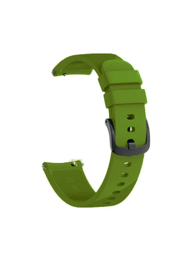 Coros Apex 42 mm Uyumlu Yeşil Silikon Kordon ürün görseli 1