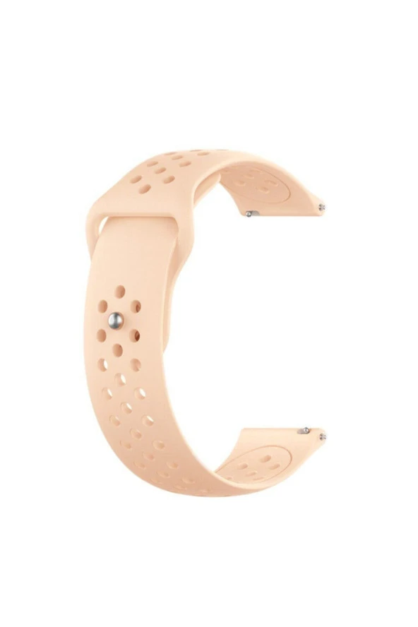 Coros Apex 42 Mm Için Delikli Silikon Kordon Somon ürün görseli 1