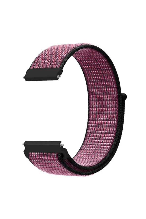 Amazfit Gtr 47 Mm Lite Için Dokuma Kordon Pink Blast - True Berry ürün görseli 1