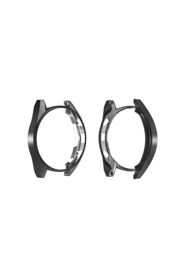 Huawei Watch Gt 2 42 Mm Için Silikon Kenar Koruyucu Siyah ürün görseli 1