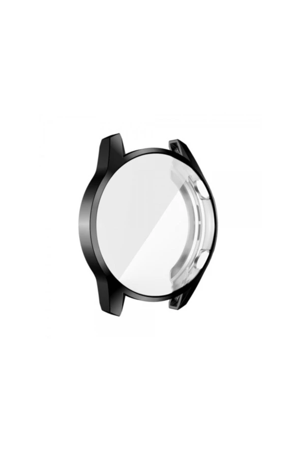 Huawei Watch Gt 2 42 Mm Için Tam Kaplama Silikon Kılıf Siyah ürün görseli 1
