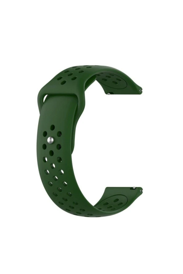 Garmin Forerunner 745 Için Delikli Silikon Kordon Yeşil ürün görseli 1