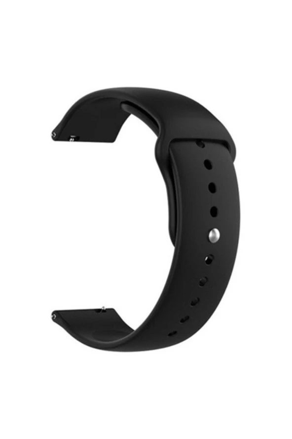 Garmin Forerunner 745 Için Silikon Kordon Kayış Siyah ürün görseli 1