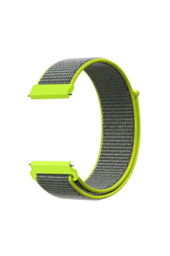 Amazfit Gts 2 Mini Için Dokuma Kordon Neon Green ürün görseli 1