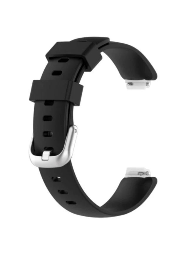 Fitbit Inspire 2 Small Beden(S SIZE) Için Silikon Kordon Kayış Siyah ürün görseli 1