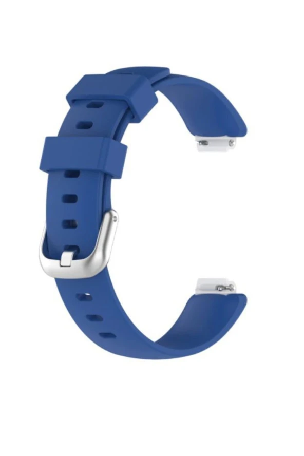 Fitbit Inspire 2 Small Beden(S SIZE) Için Silikon Kordon Kayış Koyu Mavi ürün görseli 1