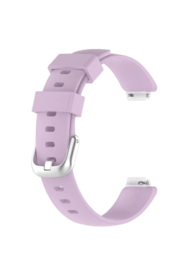 Fitbit Inspire 2 Small Beden(S SIZE) Için Silikon Kordon Kayış Lila ürün görseli 1