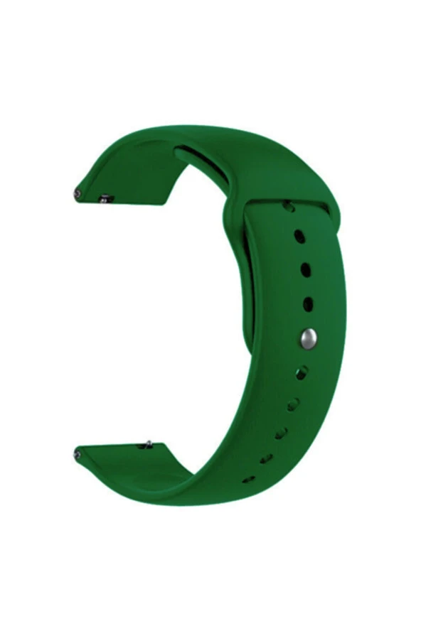 Amazfit Bip U Için Silikon Kordon Kayış Çam Yeşili ürün görseli 1
