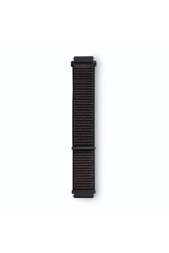 Amazfit Gtr 2 Için Dokuma Kordon Siyah Kırmızı Noktalı ürün görseli 1