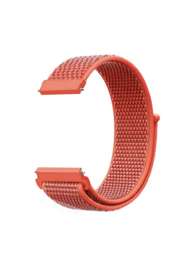 Amazfit Bip U Için Dokuma Kordon Apricot Peach ürün görseli 1