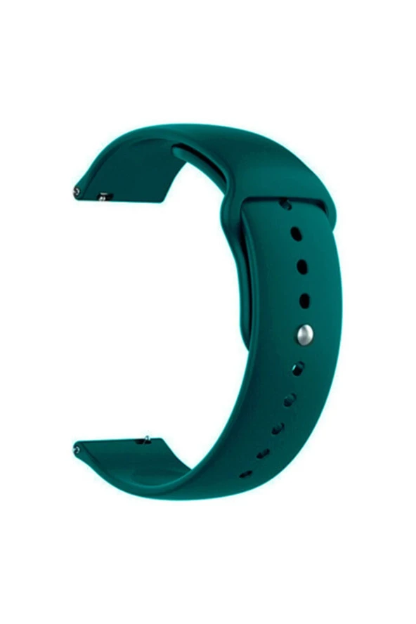 Samsung Gear S2 Classic R-732 Için Pimli Silikon Kordon Kayış Rock Blue ürün görseli 1