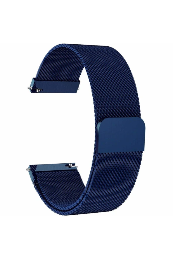 Garmin Approach S40 Için Metal Mıknatıslı Milanese Kordon Lacivert ürün görseli 1