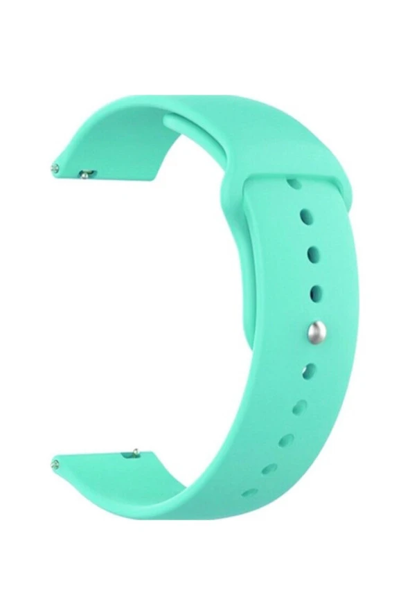 Samsung Galaxy Watch 46 Mm Için(Sm-r800) Silikon Kordon Kayış Marine Green ürün görseli 1