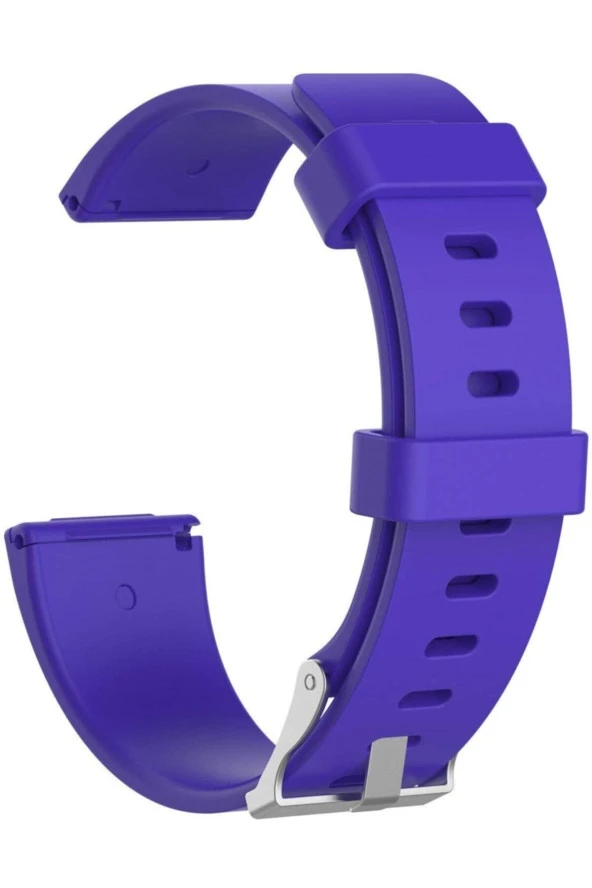 Açık Mor Fitbit Versa Ile Uyumlu  Silikon Kordon S ürün görseli 1