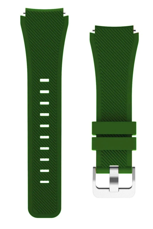 Amazfit Pace Için Silikon Kordon Koyu Yeşil ürün görseli 1